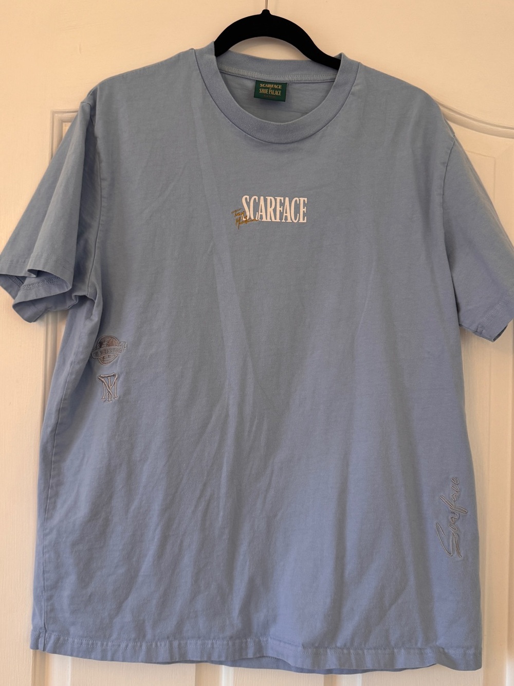 Men's Light Blue Scarface Tee